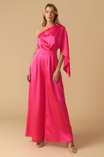 Load image into Gallery viewer, DOWN MEMORY LANE WOVEN SATIN JUMPSUIT