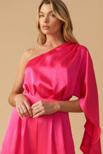 Load image into Gallery viewer, DOWN MEMORY LANE WOVEN SATIN JUMPSUIT