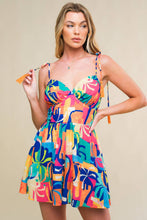 Load image into Gallery viewer, BE BLISSFULLY HAPPY WOVEN ROMPER