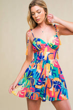 Load image into Gallery viewer, BE BLISSFULLY HAPPY WOVEN ROMPER