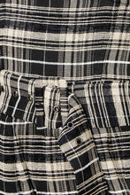 Load image into Gallery viewer, SAND DUNE WOVEN PLAID JUMPSUIT