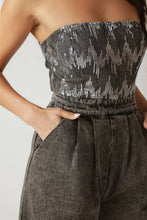 Load image into Gallery viewer, DELICATE TOUCH DENIM JUMPSUIT