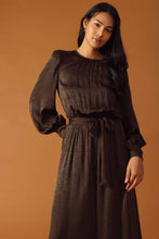 Load image into Gallery viewer, ANGEL EYES BROWN WOVEN JUMPSUIT