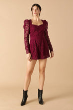 Load image into Gallery viewer, DAYS GO BY LACE WOVEN ROMPER