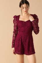 Load image into Gallery viewer, DAYS GO BY LACE WOVEN ROMPER