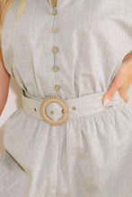 Load image into Gallery viewer, CALM REFLECTIONS WOVEN ROMPER