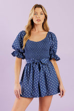 Load image into Gallery viewer, STAY ON YOUR MIND WOVEN ROMPER
