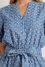 Load image into Gallery viewer, RISING PETALS WOVEN ROMPER