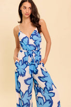 Load image into Gallery viewer, A NOVEL APPROACH NAVY WOVEN JUMPSUIT
