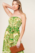 Load image into Gallery viewer, CAMERON MEADOW GREEN WOVEN JUMPSUIT