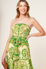 Load image into Gallery viewer, CAMERON MEADOW GREEN WOVEN JUMPSUIT