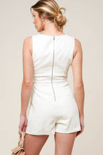 Load image into Gallery viewer, OPEN MINDED DENIM WOVEN SKORT ROMPER