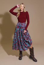 Load image into Gallery viewer, DREAM AVENUE SWEATER TOP AND WOVEN MIDI DRESS