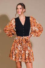 Load image into Gallery viewer, FLIRTY DREAMER SWEATER MINI DRESS