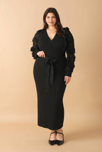 Load image into Gallery viewer, PERFECT BALANCE SWEATER MIDI DRESS