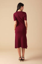 Load image into Gallery viewer, URBAN ELEGANCE SWEATER MIDI DRESS