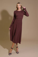 Load image into Gallery viewer, PLACE TO BE SWEATER MIDI DRESS
