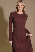 Load image into Gallery viewer, PLACE TO BE SWEATER MIDI DRESS