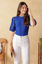 Load image into Gallery viewer, GETTING INTO THE GROOVE KNIT TOP