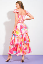 Load image into Gallery viewer, ABSOLUTE EDGE PINK WOVEN TOP AND SKIRT