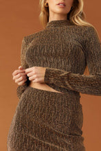 Load image into Gallery viewer, BRUNCH AT NOON EMBELLISHED TOP AND SKIRT SET