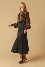 Load image into Gallery viewer, THE ART OF BALANCE WOVEN SATIN TOP