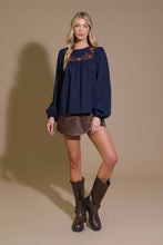 Load image into Gallery viewer, ENCHANTED TO MEET WOVEN TOP