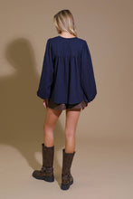 Load image into Gallery viewer, ENCHANTED TO MEET WOVEN TOP