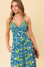 Load image into Gallery viewer, STUN LIKE ME NAVY WOVEN TOP AND PANT SET