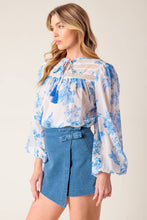 Load image into Gallery viewer, LAGOON DAYDREAMS WOVEN TOP