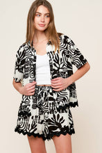 Load image into Gallery viewer, FEEL THE RUSH WOVEN TOP AND SHORTS SET