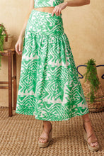 Load image into Gallery viewer, DESTINED FOR MORE WOVEN TOP AND SKIRT SET