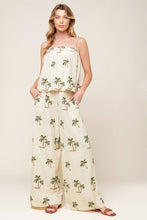 Load image into Gallery viewer, TERRIFIC TIMING IVORY WOVEN TOP AND PANT SET