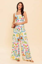 Load image into Gallery viewer, MARIGOLD IVORY WOVEN TOP AND PANT SET