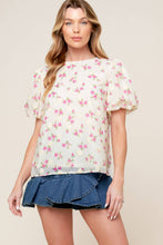 Load image into Gallery viewer, I'LL THINK ABOUT CREAM WOVEN TOP
