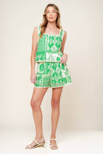 Load image into Gallery viewer, LANE SECRET GARDEN WOVEN TOP AND SHORTS SET