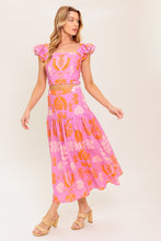 Load image into Gallery viewer, DISTANT SUN WOVEN TOP AND SKIRT SET