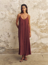 Load image into Gallery viewer, Lucid Flow Maxi Dress - Burgundy