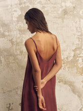 Load image into Gallery viewer, Lucid Flow Maxi Dress - Burgundy