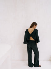 Load image into Gallery viewer, Lucid Knot Top - Black