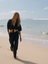 Load image into Gallery viewer, Lucid Flow Tie Pants - Black