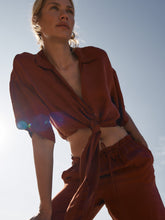 Load image into Gallery viewer, Lucid Tie Shirt - Burgundy