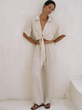 Load image into Gallery viewer, Lucid Tie Shirt - Sand