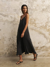 Load image into Gallery viewer, Lucid Flow Maxi Dress - Black
