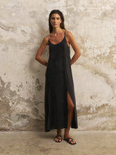 Load image into Gallery viewer, Lucid Midnight Maxi Dress - Black