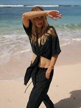 Load image into Gallery viewer, Lucid Tie Shirt - Black