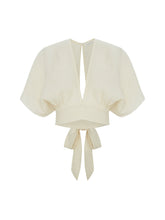 Load image into Gallery viewer, Mare Top - Gold Stripes