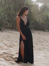 Load image into Gallery viewer, Muse Braided Straps Dress - Black