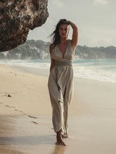 Load image into Gallery viewer, Muse Braided Straps Dress - Khaki Green