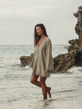 Load image into Gallery viewer, Positano Dress - Khaki Green